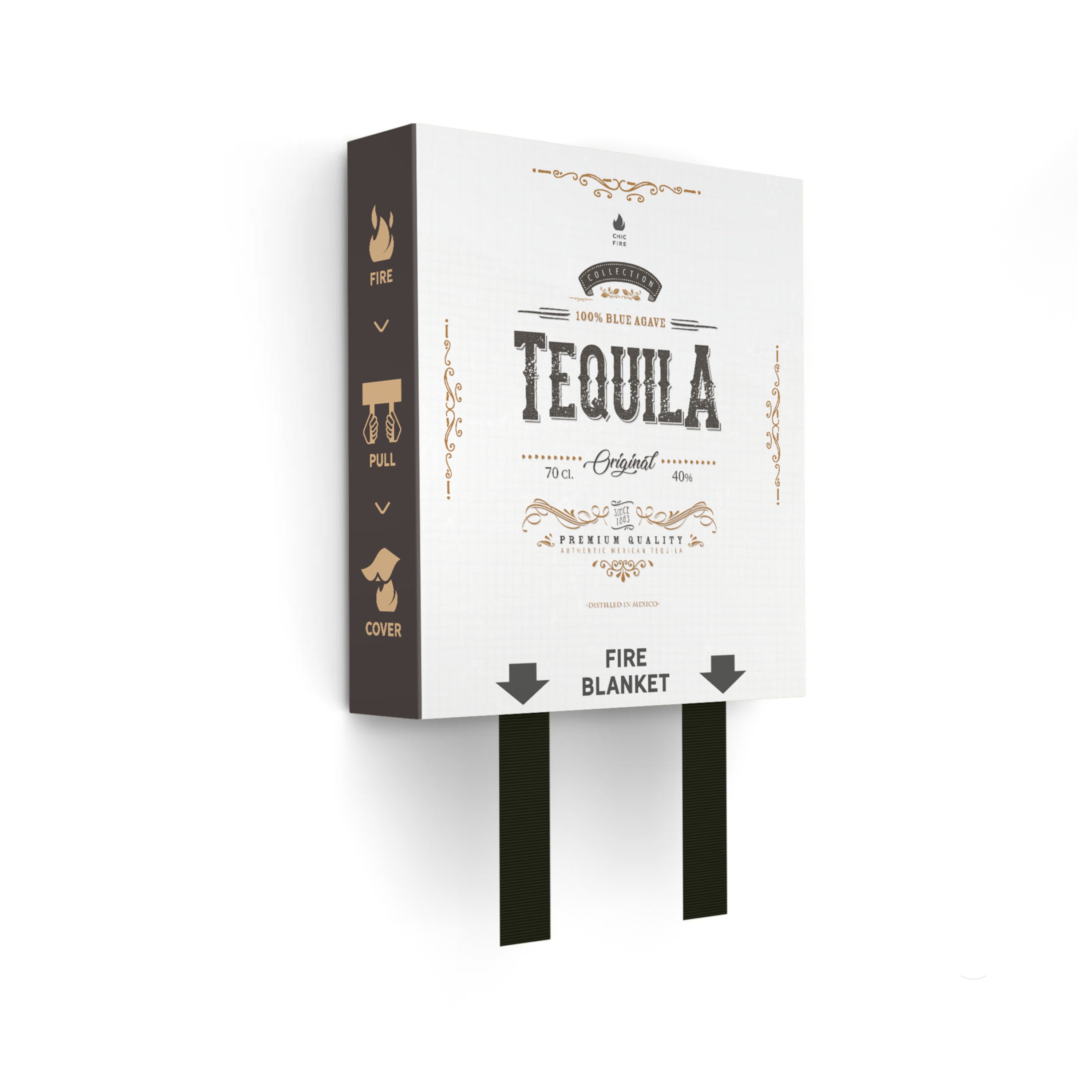 Design Fire Blanket - Tequila - SAFE-T.US