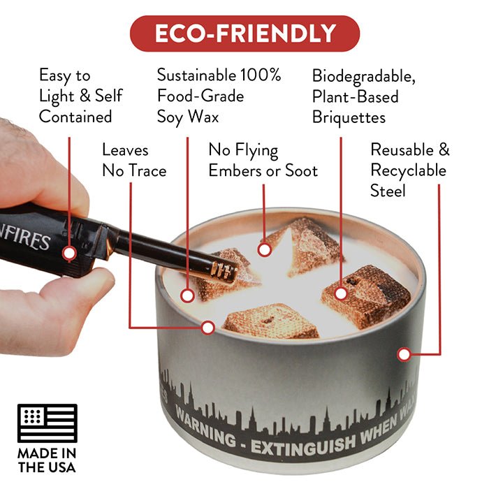 City Bonfire (Portable Fire Pit) - SAFE-T.US