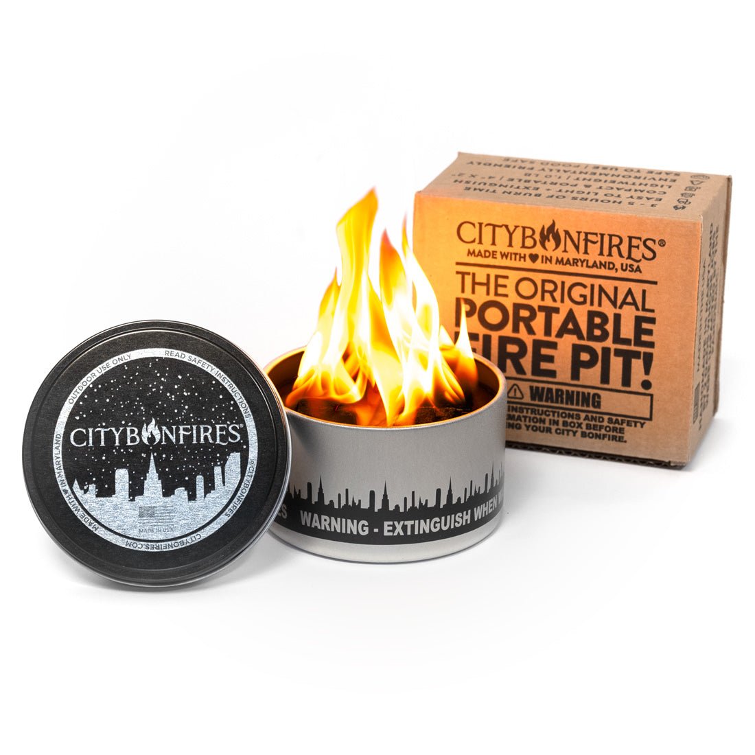 City Bonfire (Portable Fire Pit) - SAFE-T.US
