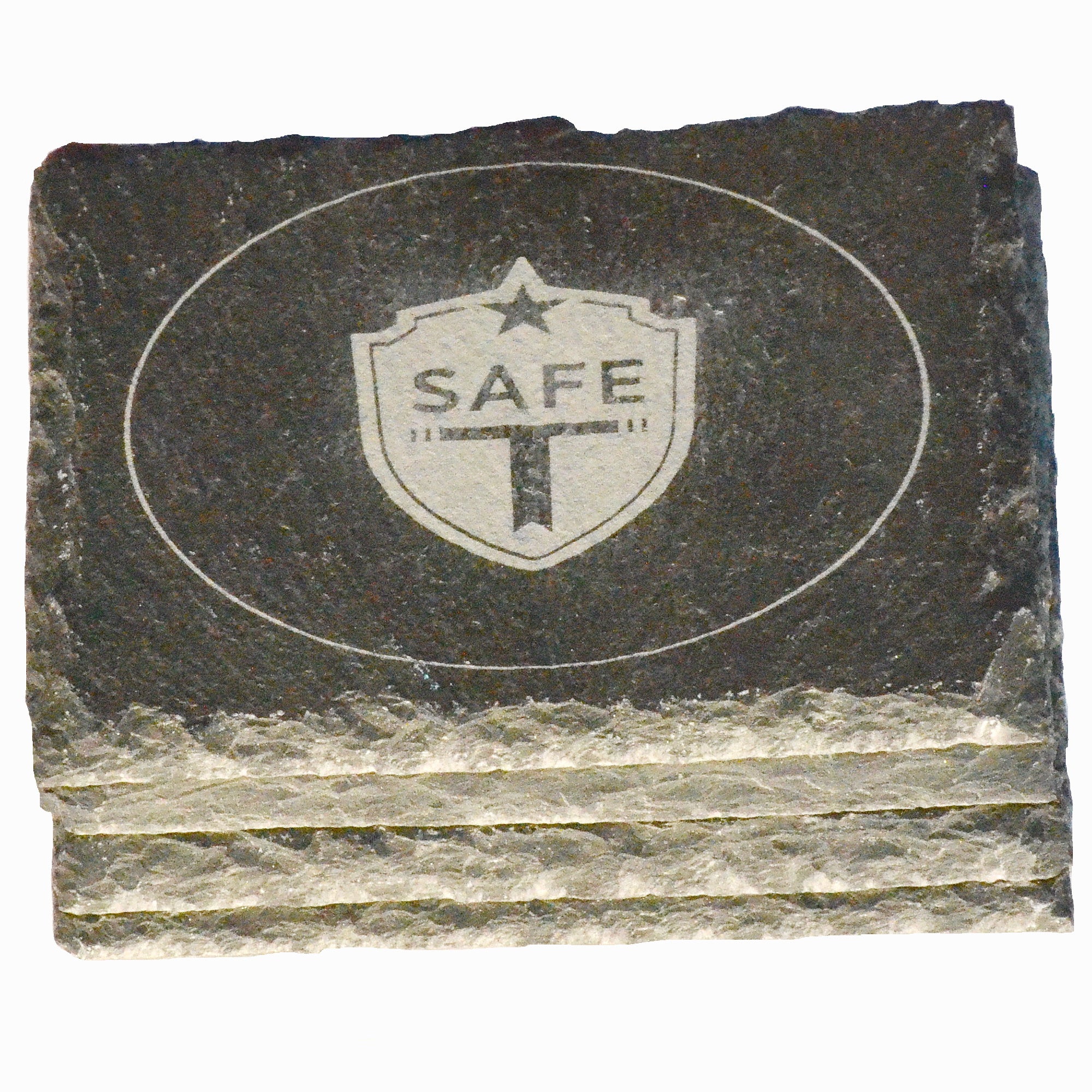 Stone slate coaster - SAFE-T.US