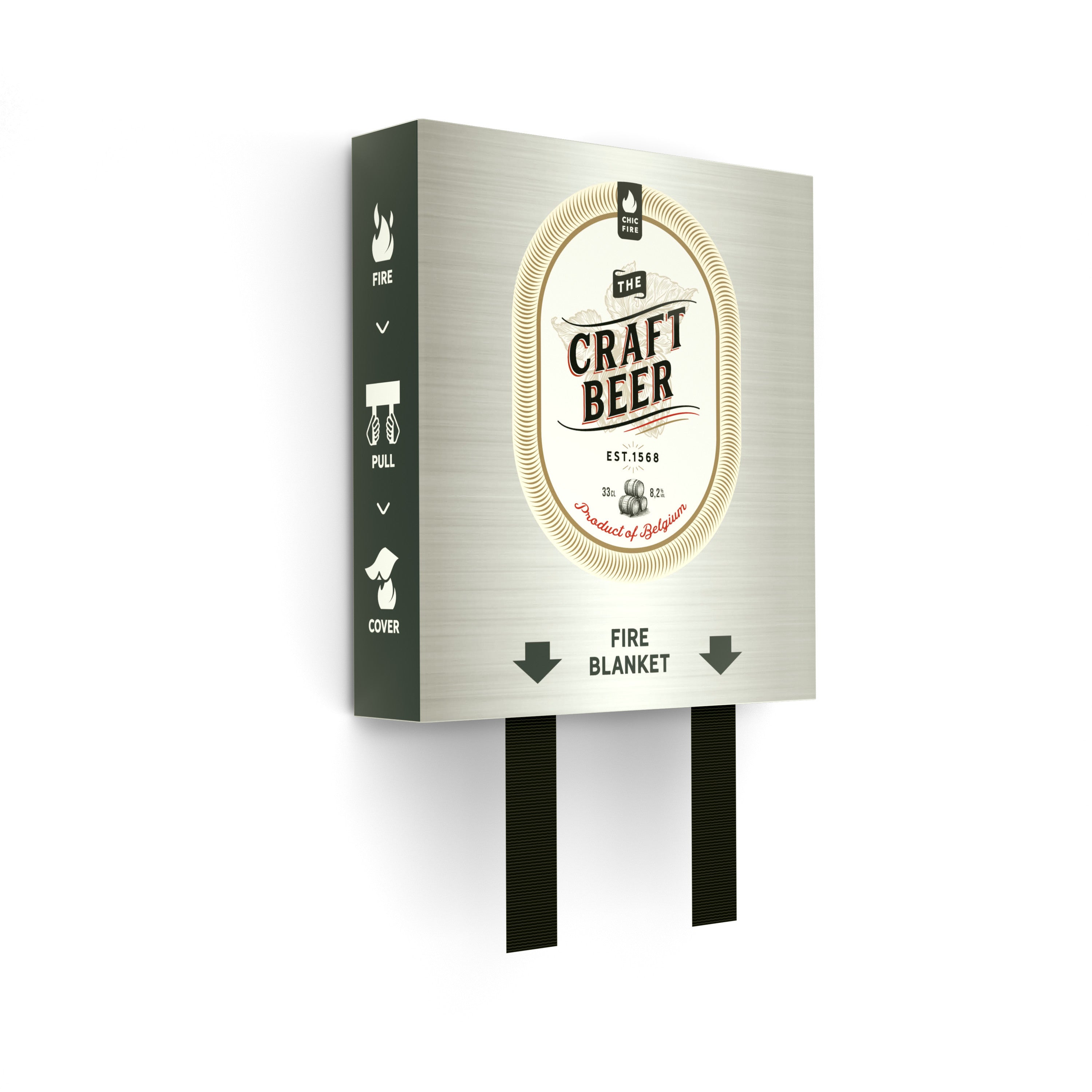 Design Fire Blanket - Craft Beer - SAFE-T.US