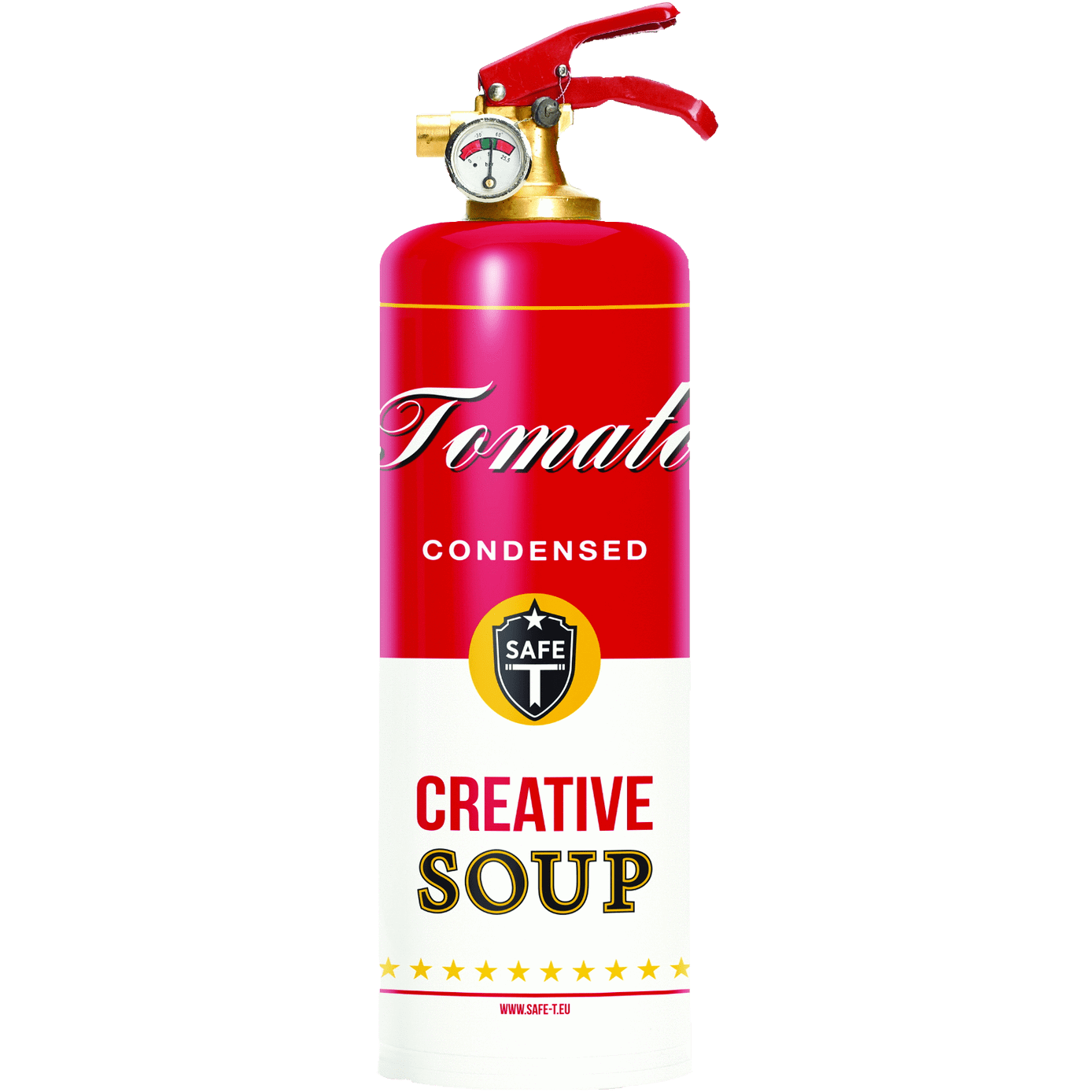Safe-T Designer Fire Extinguisher soup unique housewarming gift