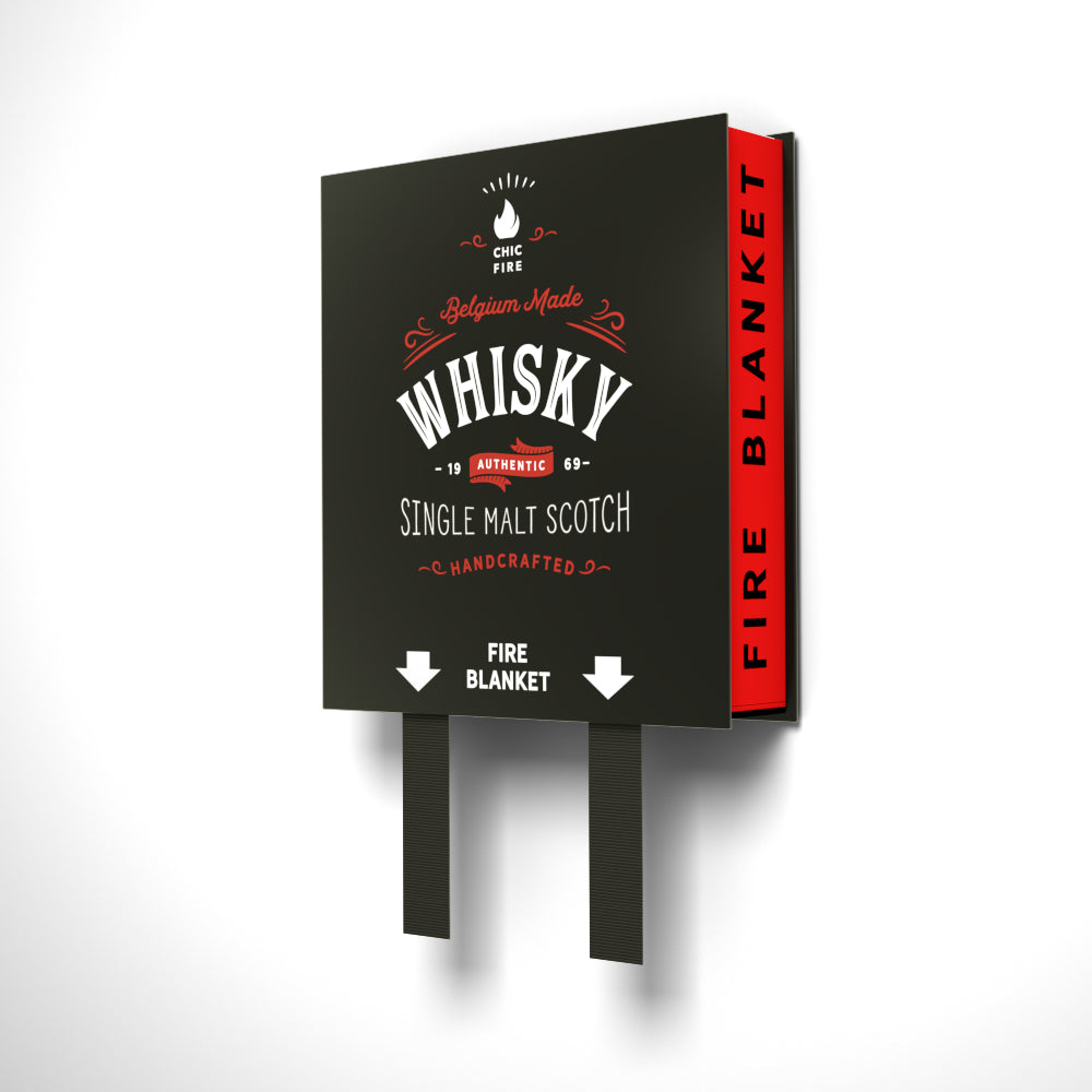 Design Fire Blanket - Whisky - SAFE-T.US