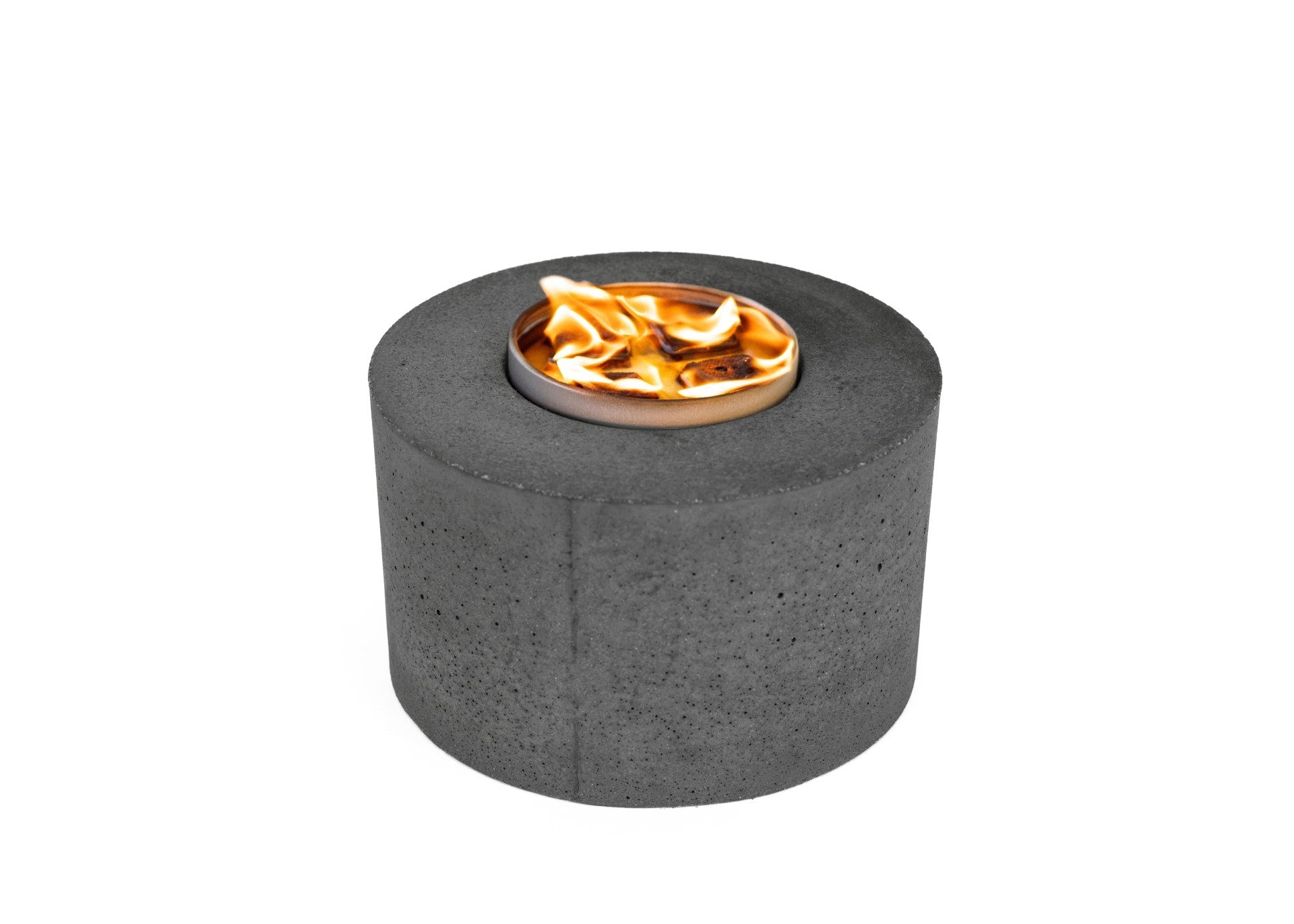 Classic Cylinder Concrete Fire Pit - SAFE-T.US