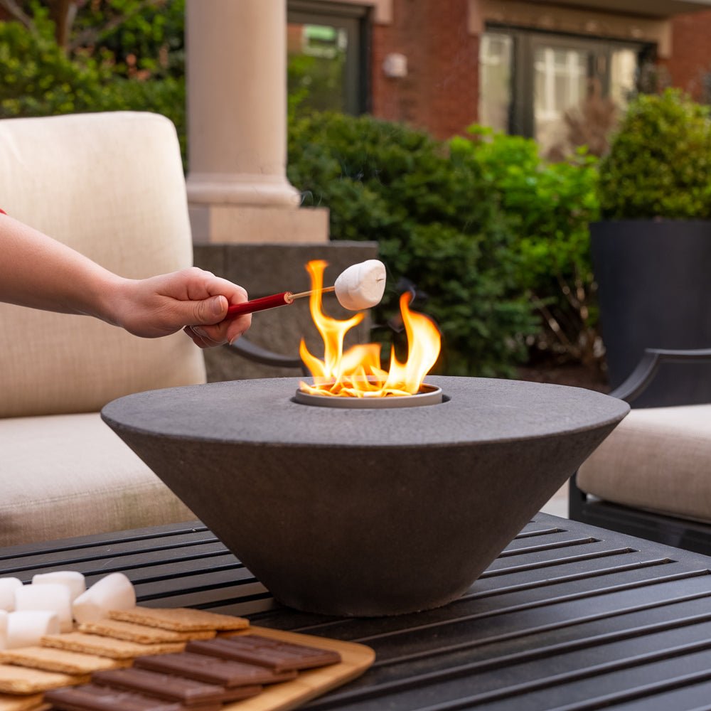 Concrete Cone Fire Pit - SAFE-T.US