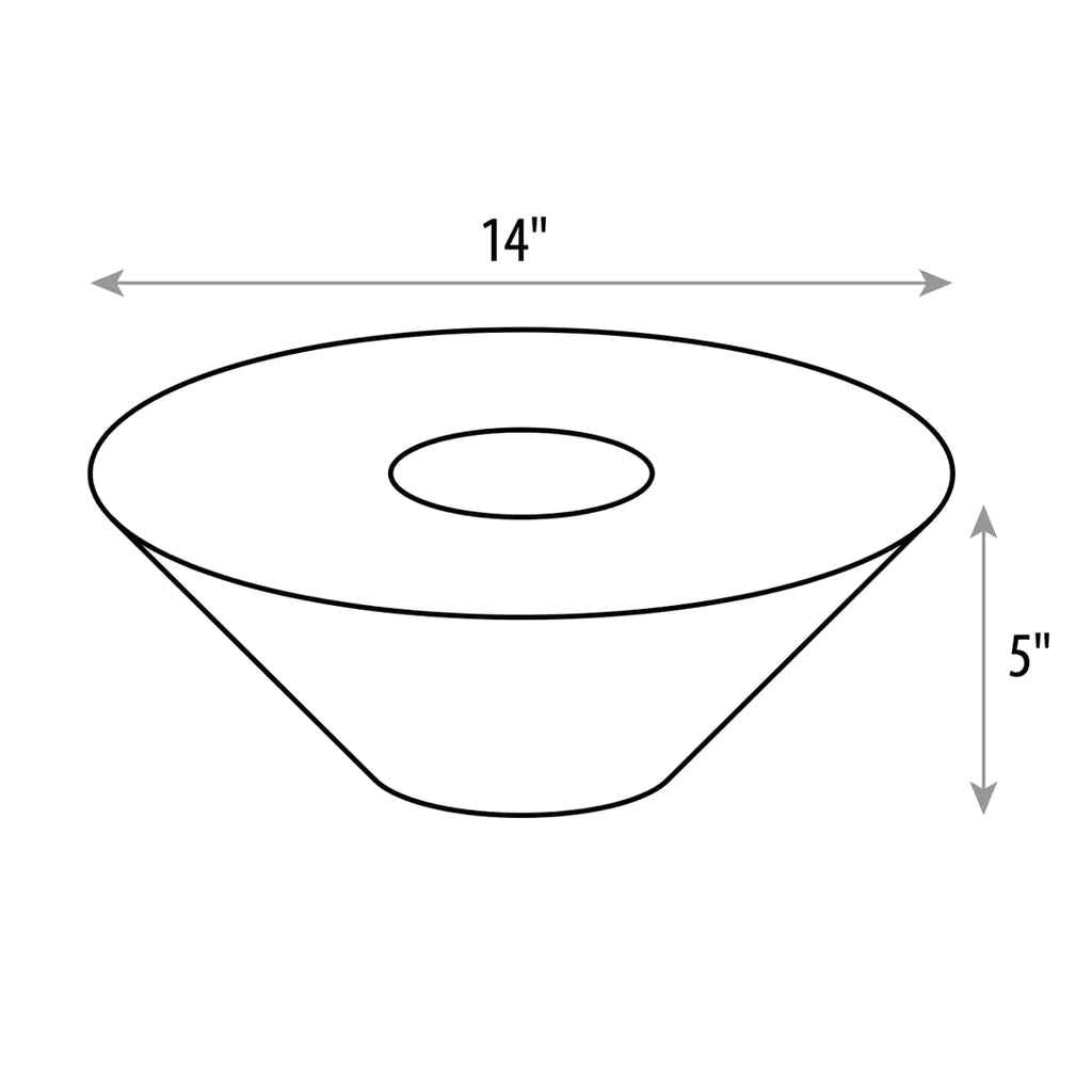 Concrete Cone Fire Pit - SAFE-T.US