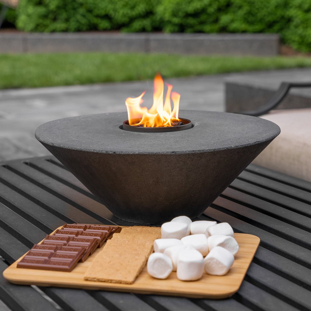 Concrete Cone Fire Pit - SAFE-T.US