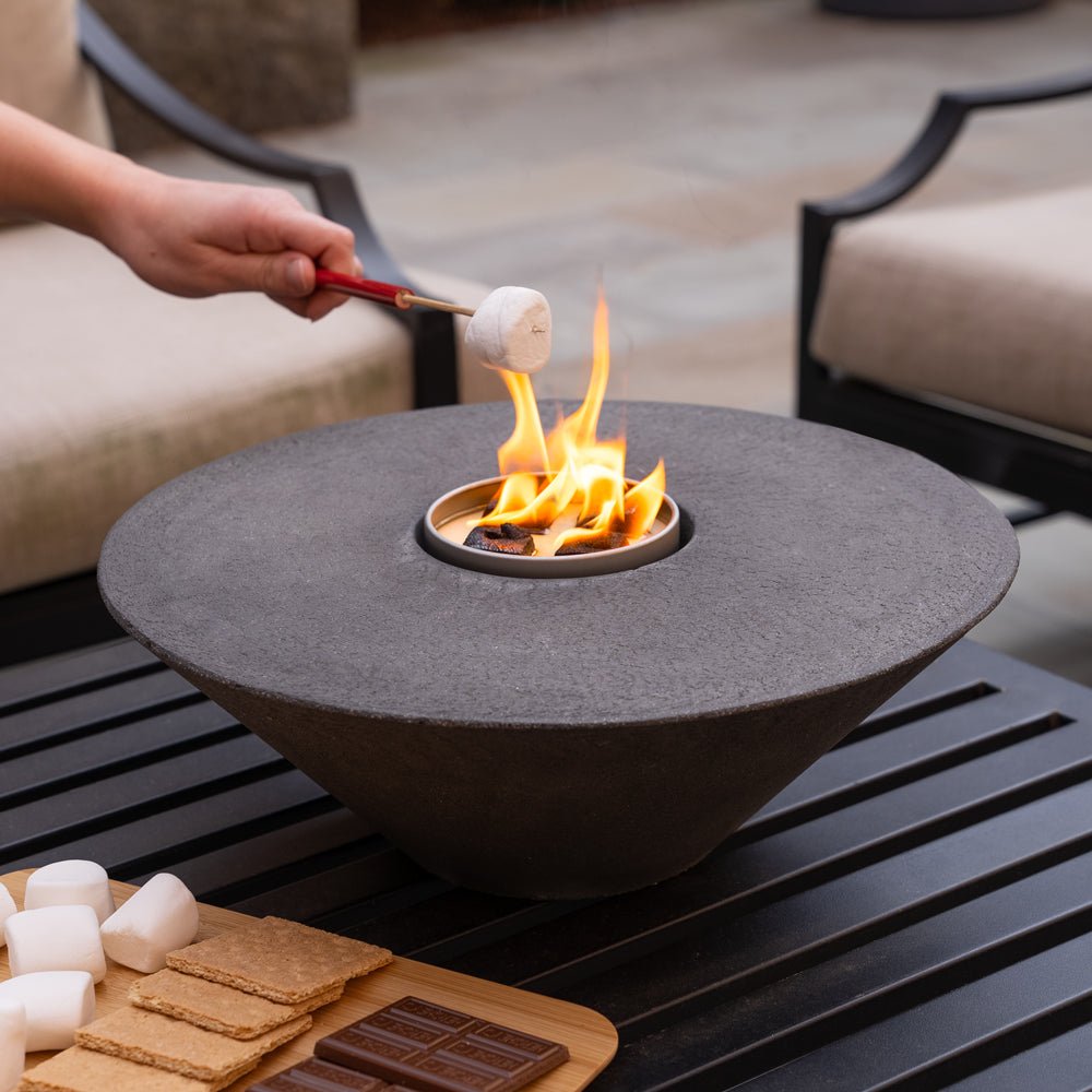 Concrete Cone Fire Pit - SAFE-T.US