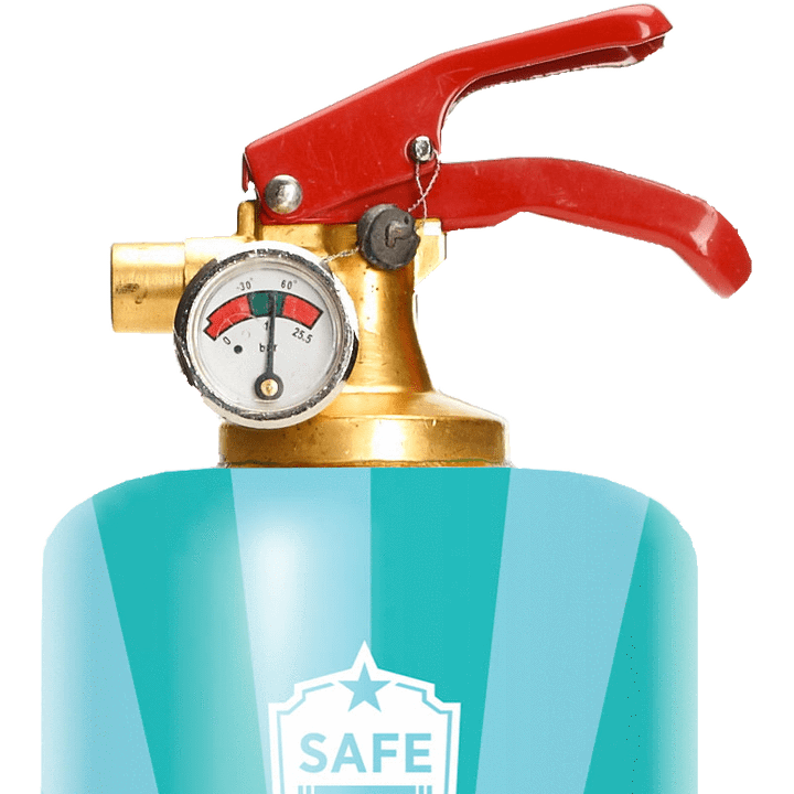 Safe-T Designer Fire Extinguisher wine unique housewarming gift top