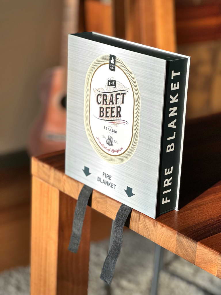 Design Fire Blanket - Craft Beer - SAFE-T.US